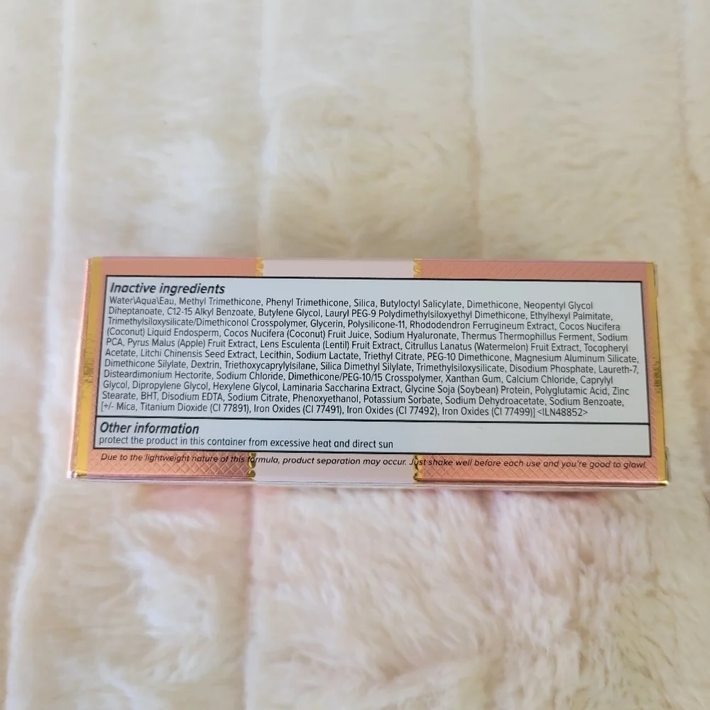 TOO FACED // born this way healthy glow hyaluronic acid skin tint vanilla spf 30